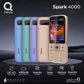QMobile Spark 4000 - 2.8 Inch Display - 4000mAH Battery - Dual Sim - PTA APPROVED - Quality Sound - Auto call recording - 1 Year brand warranty. 