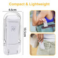 Mini Light Reading Clip Light LED Small Night Light USB Charging Adjustable Brightness Eye Protection Portable Smart Book Lamp.