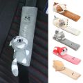 Universal Cartoon Car Seat Belt Cover Auto Seat Belt Safety Cushion Shoulder Pad Seat Protector Warm Protection Flannel Int. 