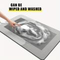 Diatomaceous Earth Bath Mat Super Absorbent Non Slip Fast Drying Soft Floor Mat for Bathroom Shower Laundry Bedroom Kitchen RV. 