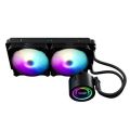 DARK FLASH TWISTER DX 240 LIQIUD COOLER (BLACK COLOR). 