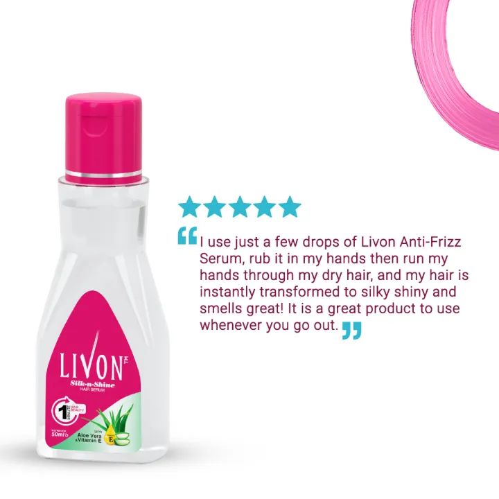 Livon%20Hair%20Serum%20%E2%80%93%20100ml%20Instant%20Smoothness%20&%20Shine%20-%20Image%202