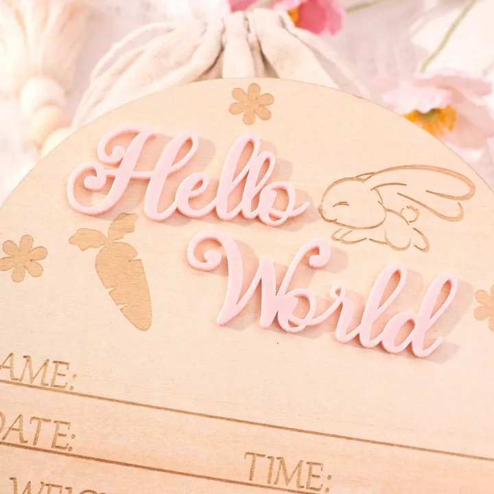Ylsteed%20Newborn%20Photo%20Prop%20Wooden%20Hello%20World%20Rabbit%20Flower%20Newborn%20Wooden%20Hanging%20prop%20Cute%20Birth%20Board%20Baby%20Announcement-HD%20-%20Image%202