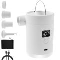 Portable Wireless Inflation Pump Outdoor Mini Air Pump with Digital Power Display and LED for Camping Vacuum Bag Air Cushion NEW. 