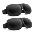 3D Contoured Sleep Mask Unisex Light Blocking Soft Eye Patch Breathable Skin-Friendly Sleeping Eye Mask For Nap Travel Yoga.