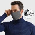 UV Face Shield Washable Reusable Sun Protection Face Mask Breathable Ice Silk Face Cover for Motorcycle Running Riding Exercise.