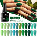 MSRUIOO 8ml Dark Green Gel Nail Polish Fashionable All for Nails Manicure Soak Off UV LED Gel Varnish Nail Art Painting Vernis. 