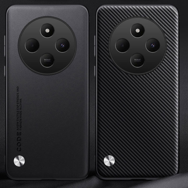 EUCAGR%20Luxury%20Soft%20Leather%20Back%20Phone%20Case%20For%20Xiaomi%20Redmi%2014C%204G%20Shockproof%20Silicone%20Case%20For%20Redmi%2014C%20Back%20Cover%20-%20Image%205