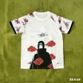 2026 Japanese New Naruto Special Edition Uchiha Itachi Football Uniform 3D Quick-drying Casual Loose Men's T-shirt. 