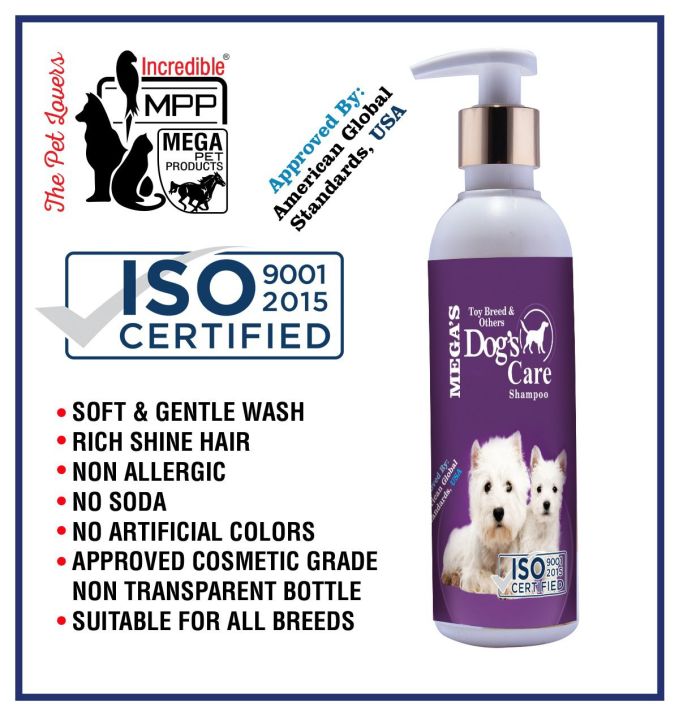 Dog Care shampoo for Dog original Megapet Product for pets