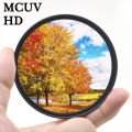 HD MCUV UV Filter Filtro Filtre 49mm 52mm 55mm 58mm 62mm 67mm 72mm 77mm 82mm Lente Protect for Canon Nikon Sony DSLR. 