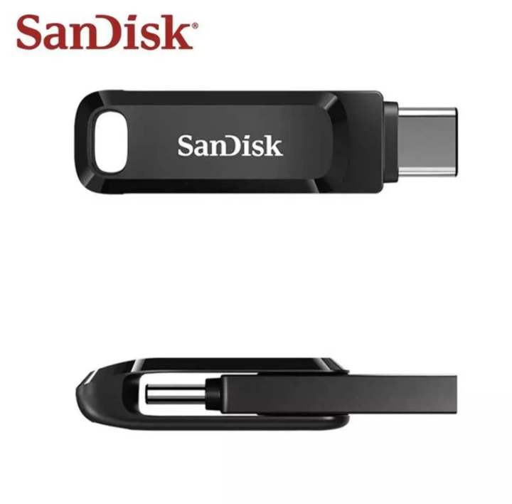 SanDisk Dual Drive Usb3.1 64GB Type-c Memory Stick (128gb 256gb) available Black Pendrive Flash Disk High Speed U Disk Flash drive