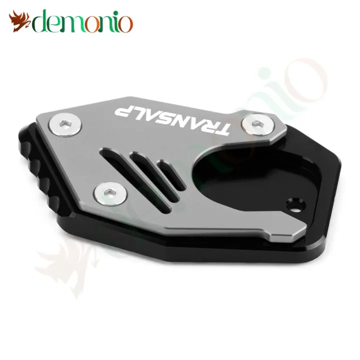 Motorcycle%20Accessories%20For%20HONDA%20XLV%20600%20650%20700%20TRANSALP%20CNC%20Aluminum%20Side%20Stand%20Extension%20Kickstand%20Pad%20Support%20Plate%20Enlarge%20-%20Image%205