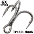 6x Strong Fishing Hooks Treble Hooks for Hook Upgrade Cutting Blade Short Shank Black Nickle 20Pcs 8# 6# 4# 2# 1# 1/0# 2/0# 3/0#. 