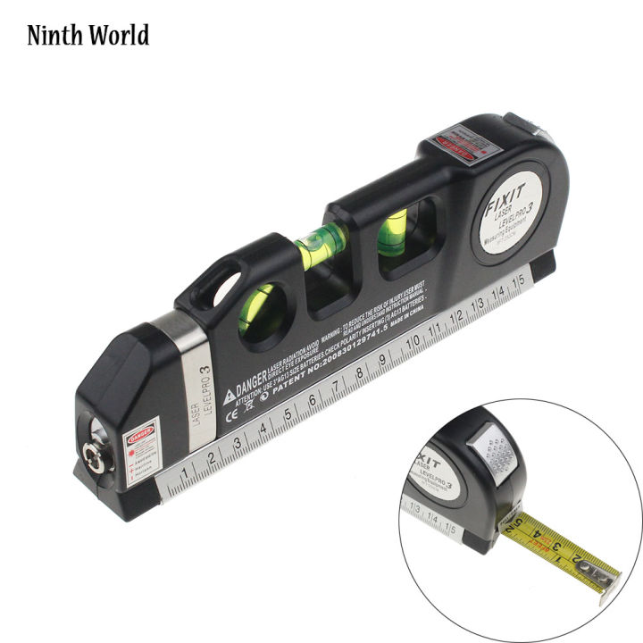 Ninth World 8FT/25m Laser Level Horizon Vertical Measure Aligner ...