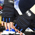 1Pair Gym Gloves for Fitness Weight Lifting Wristband Gloves Body Building Training Sports Exercise Cycling Glove. 