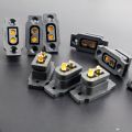 6/12pcs XT60E-F Battery Connector XT60E Female Plug Gold-plated XT60 Mountable Connector Black Socket.