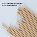 100 Pcs Paper Straws 7.75 in Long Disposable Straws for Smoothies Tumblers Cocktail MilkShake for Coffee House Diner Or Home.