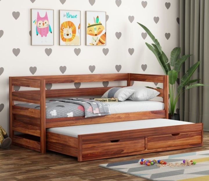 Slumber Kids Trundle Bed With Storage