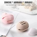 Makeup Sponge Silicon Holder Breathable Beauty Egg Organizer Travel Protable Sponge Blender Storage Case Puff Box. 