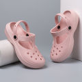 Bebealy Fashion Thick Sole Slippers Women Outdoor Wear-resistant Leisure Sandals Classic EVA Shoes Waterproof Beach Shoes Women. 