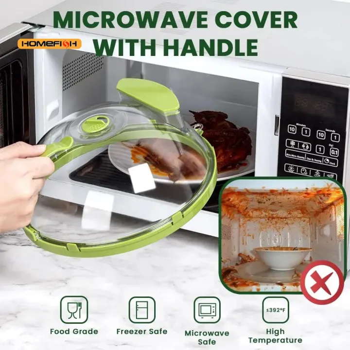Microwave%20Food%20Cover%20Clear%20Microwave%20Splash%20Guard%20with%20Steamer%20and%20Handle%20Kitchen%20Gadgets%20-%20Image%203