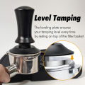 Coffee Tamper 58mm 54mm 51mm Ripple Base Leveling Constant Pressure Calibrated Spring Loaded Barista Tools Espresso Accessories. 