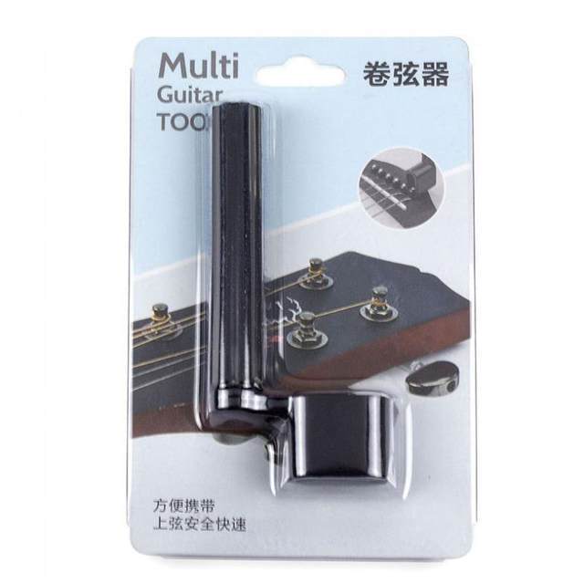2 In 1 Guitar String Winder Bridge Pin Remove Peg Puller Bass Guitar Repair Maintenance Tool Guitar Accessories Luthier Tool