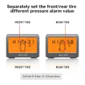 Deelife TPMS Solar Tyre Pressure Monitoring Control System with 4 Wheel Tire Sensor for Car TMPS. 