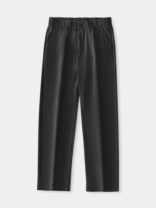2023%20New%20Summer%20Casual%20Pants%20Men%20Breathable%20Polyester%20Korean%20Fashion%20Semi-Wide%20Banded%20Waist%20Slacks%20Straight%20Loose%20Drape%20Trousers%20-%20Image%207