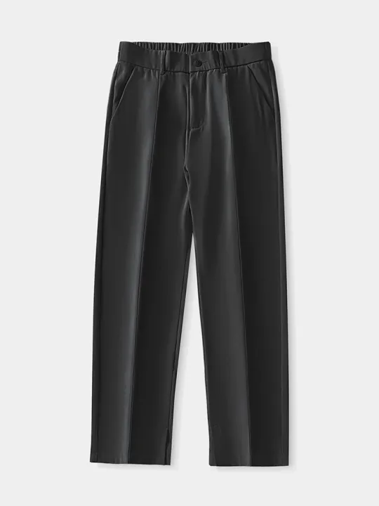 2023%20New%20Summer%20Casual%20Pants%20Men%20Breathable%20Polyester%20Korean%20Fashion%20Semi-Wide%20Banded%20Waist%20Slacks%20Straight%20Loose%20Drape%20Trousers%20-%20Image%207