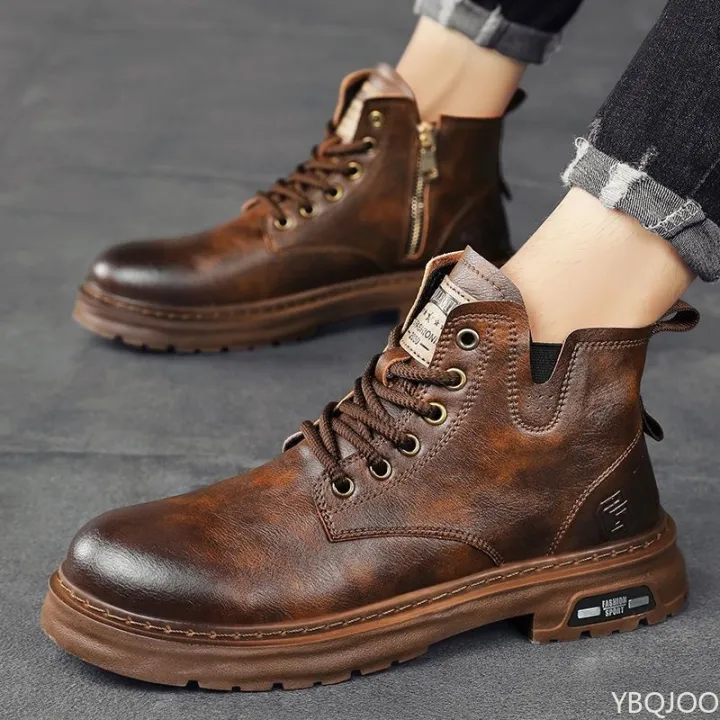 Autumn%20winner%20new%20retro%20comfortable%20high%20top%20shoes%20fashionable%20versatile%20casual%20warm%20short%20boots%20Elegant%20minimalist%20men%20shoes%20-%20Image%203