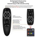 G10S Pro BT Voice Remote Control 2.4G Bluetooth 5.0 Wireless Air Mouse 6 Gyroscope IR Learning for Android TV Box H96 X96 MAX. 