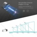 HD 1000 Lumens Mini Projector HDMI, USB SD Card Compatible Run Through Power Bank. 