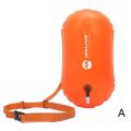Swimming pool Buoy Tow Floats Inflatable Life Saving Swim Buoy PVC Inflated Air Drying Bag Drift Bag  pool accessory Open Water. 