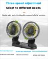 EAFC Mini Car Fan 360 Degree Rotating Cooling Wind Low Noise Summer Car Air Conditioning Cold Fan Ventilation Car Home 5V USB. 
