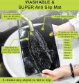 Car Dashboard Anti Slip Phone Mat with 360 Degrees Rotating Phone Holder Non-Slip Multifunctional 6 in 1 Anti-Skid Phone Mat with Parking Numbers for Coins Keys Cell Phones. 