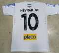Santos Home Shirt 2025 + Neymar Printing - Brazil Football Shirt. 
