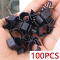 100-5pcs Car Wiring Harness Fastener Fixed Retainer Clip Automobile Pipe Tie Wrap Cable Clamp Oil Beam Line Hose Bracket Tools. 