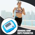 Healthy Sports Pedometers 1pc Random Color LCD Pedometer Step Calorie Counter Walking Distance Sport Pedometer. 
