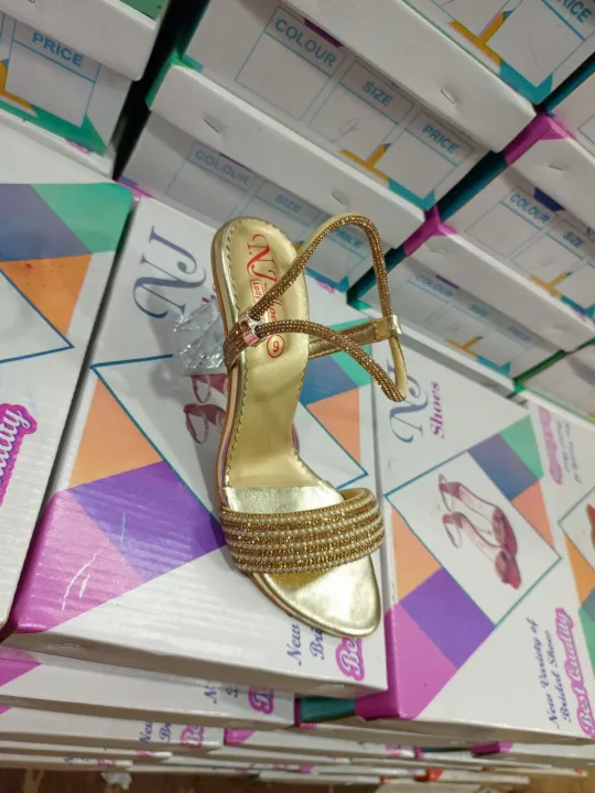 VIBERS%20Womens%20Sandals%20High%20Heel%20Party%20Dinner%20Party%20Ladies%20Sandals%20Diamond%20Glittering%20Stiletto%20Shoes%20Open-Toe%20Slippers%20Sandals%20-%20Image%202