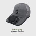 Breathable Sun Hat with Solar Fan, Sun Protection Baseball Cap with USB Charging Fan, Outdoor Sun Hat.