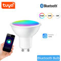 RGB LED Light Bulb 9W GU10 Graffiti WIFI Smart Bluetooth Bedroom Lamp Bulbs Adjustable Light. 