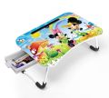 " Multi-function and Removable Stand Folding Computer Laptop Desk Small Bed Desk Simple Dormitory Lazy Table Bed with Laptop Table with Holder Slot Portable Table Stand for Laptop Tablet Reading Table - cloth stand". 