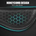 Motorcycle Seat Cushion 3D Honeycomb Anti-slip Motorcycle Gel Seat Cushion Moto Pressure Relief Ride Seat Pad Moto Accessories. 