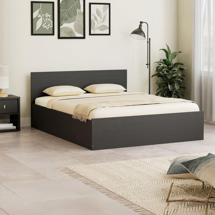 Andormahal plain Double Bed ( Made Of Melamaine Laminated Board) (5/7)