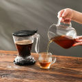 600ML Coffee Dripper,Tea Infuser for Loose Leaf Tea,Hand Brew Drip Coffee Machine,Large Filter Holder,Drinkwareespr Espresso. 