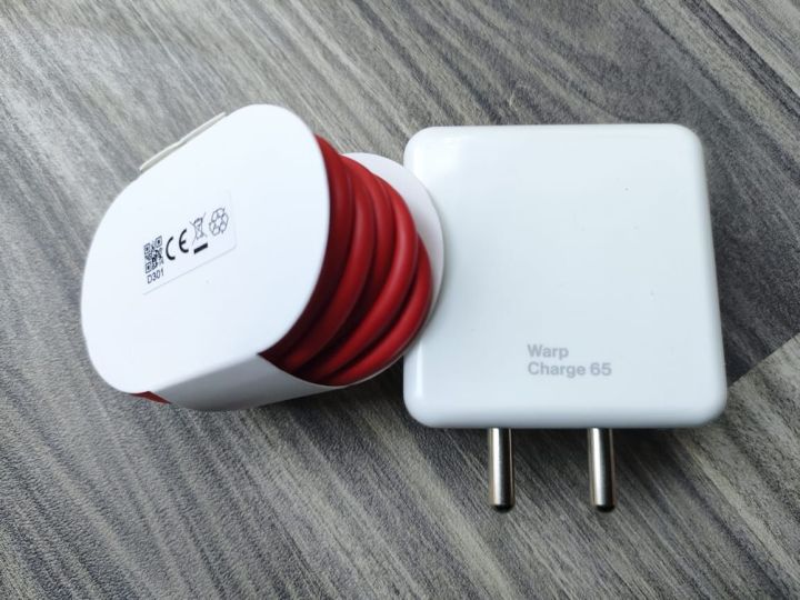 Original OnePlus 65W Charger Warp/Dash/SUPERVOOC Charger for Oneplus | 65 Watt Adapter with Type-C Cable for Oneplus 11/11R/10/10 Pro/9/9 Pro/ 9R/ 8/ 8T/ Nord/CE 2,2T