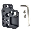 Expansion Adapter Board with 1/4 3/8 Threaded Holes Cold Shoe Mount Camera Gimbal Bracket for DJI Ronin RS3/RS2/RSC2/SC/S Gimbal. 