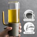 250ml Oil Spray Bottle High Borosilicate Glass Cooking Oil Dispensers Olive Oil Sprayer Mister for Air Fryer Salad Baking.